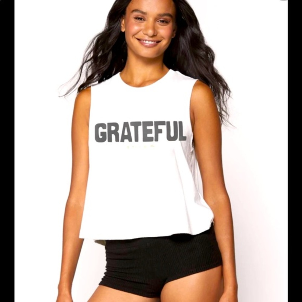 Spiritual Gangster Grateful Crop Tank - Picture 8 of 16